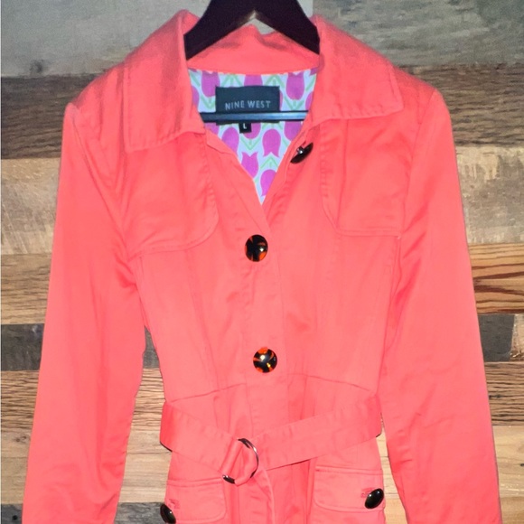 Nine West Coral Trench Coat